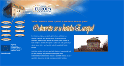 Desktop Screenshot of hotel-europa.com.hr